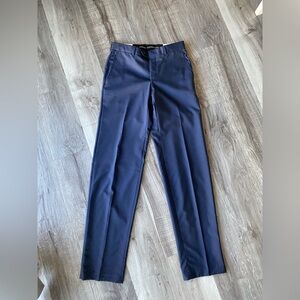 Hickey Freeman by Vitale Barberis Canonico 100% Wool Blue Men's Dress Pants